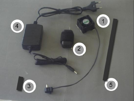 Set completo ventilador